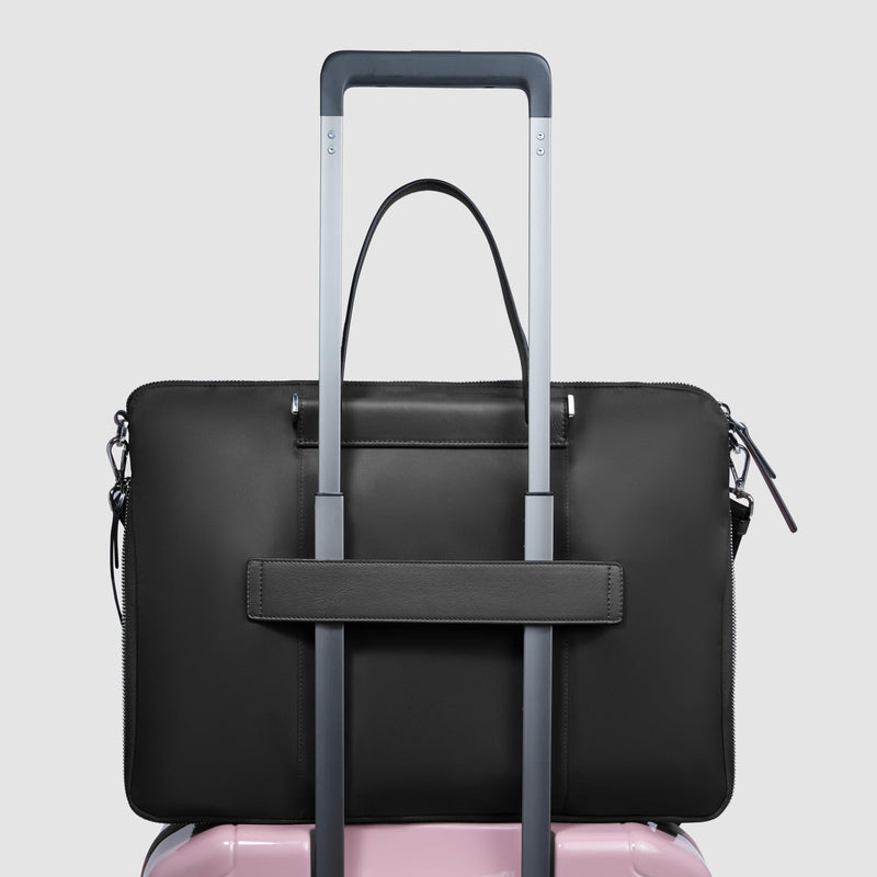 Slim, women's work bag for laptop 15,6"