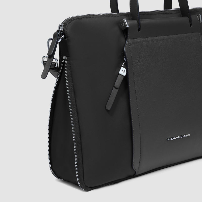 Slim, women's work bag for laptop 15,6"