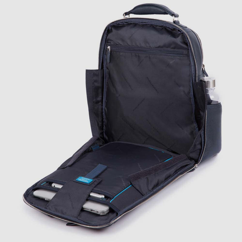 Piquadro Modus - Notebook backpack with bottle holder and umbrella holder  Colour Black