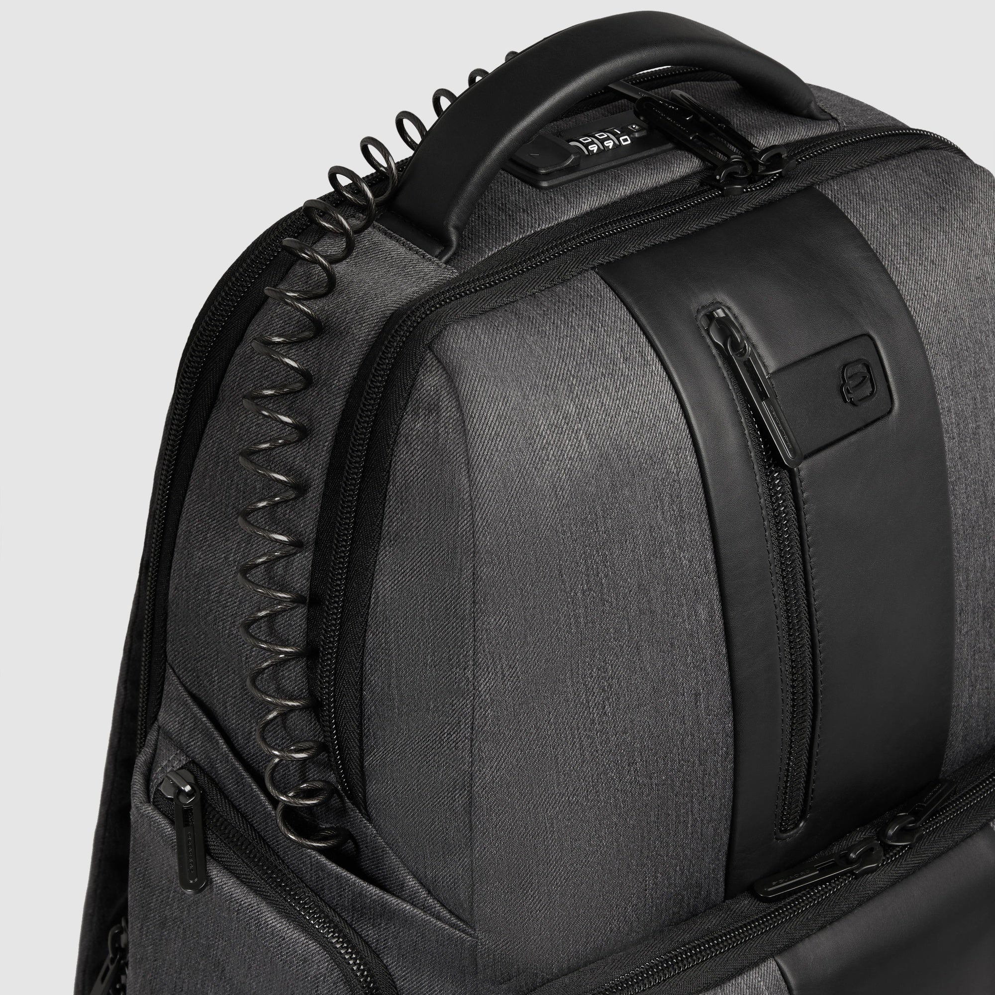 Fast-check laptop backpack 15,6" - grey/black Fast-check laptop backpack 15,6" - grey/black