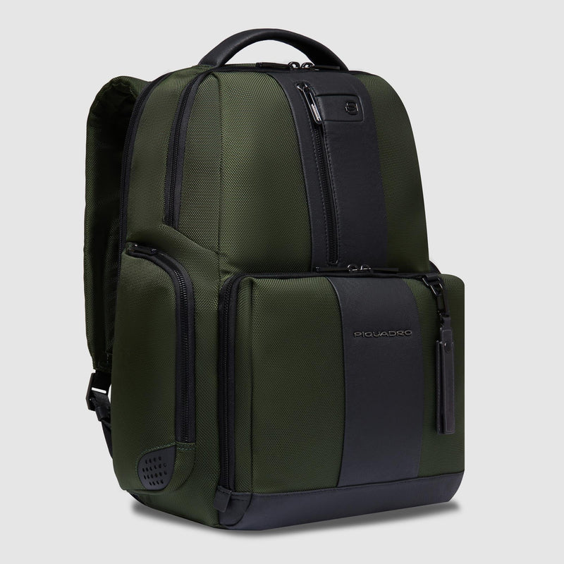 Laptop backpack 15,6" in recycled fabric