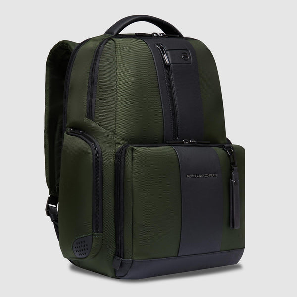 Laptop backpack 15,6" in recycled fabric