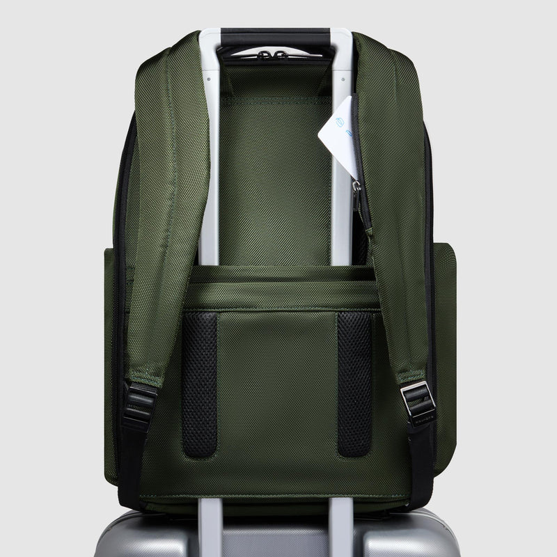 Laptop backpack 15,6" in recycled fabric