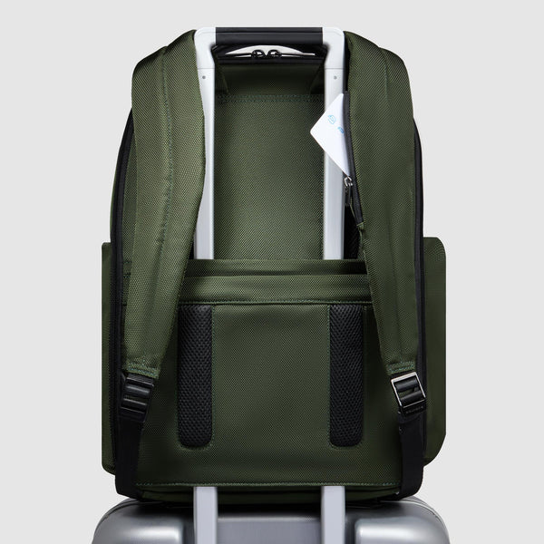 Laptop backpack 15,6" in recycled fabric