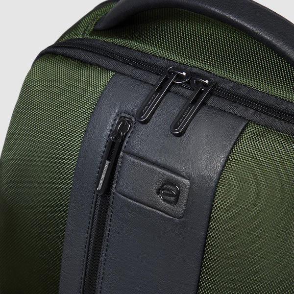Laptop backpack 15,6" in recycled fabric