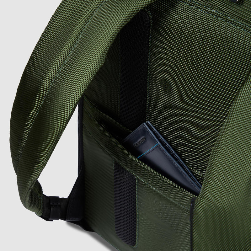 Laptop backpack 15,6" in recycled fabric