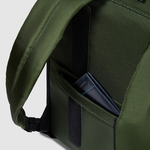 Laptop backpack 15,6" in recycled fabric