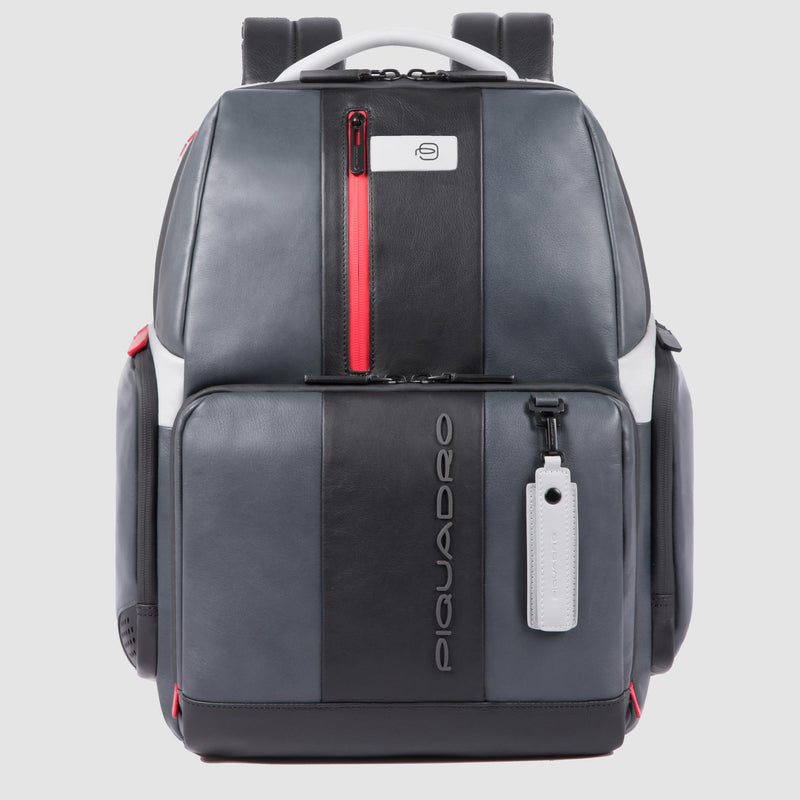 Personalisierbarem Fast-check Laptoprucksack mit