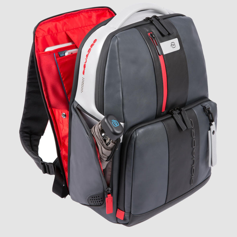 Personalisierbarem Fast-check Laptoprucksack mit