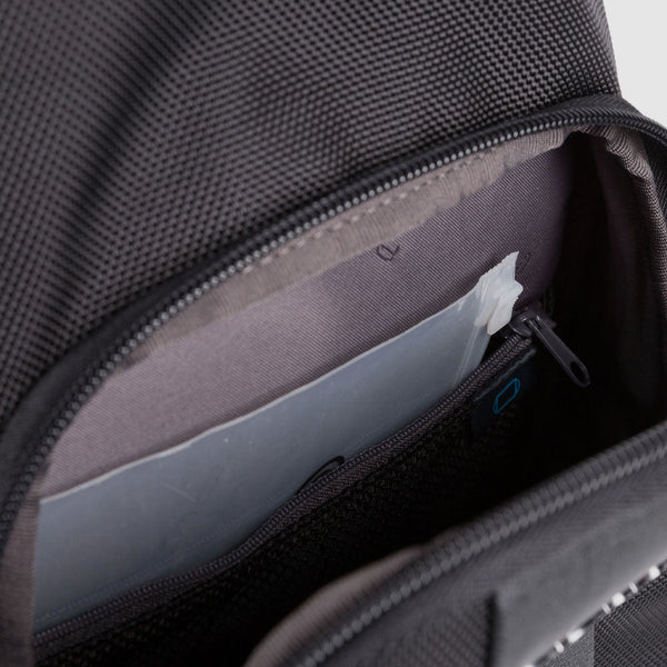 Sling bag for iPad®mini in recycled fabric