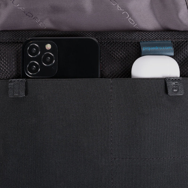 Sling bag for iPad®mini in recycled fabric