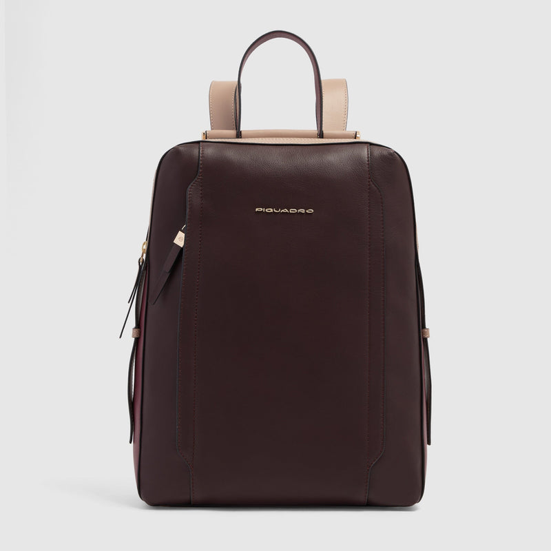 Women's Leather Laptop Backpack 14" with iPad® Compartment