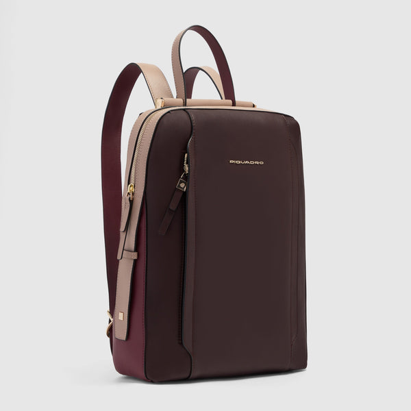 Women's Leather Laptop Backpack 14" with iPad® Compartment - 2