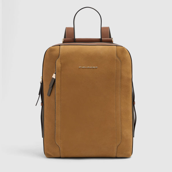 Women's Leather Laptop Backpack 14" with iPad® Compartment - 1