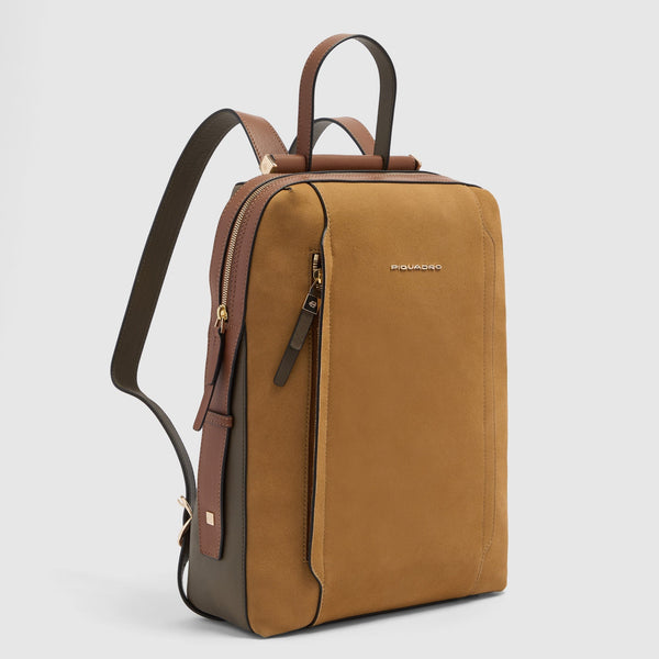 Women's Leather Laptop Backpack 14" with iPad® Compartment - 2