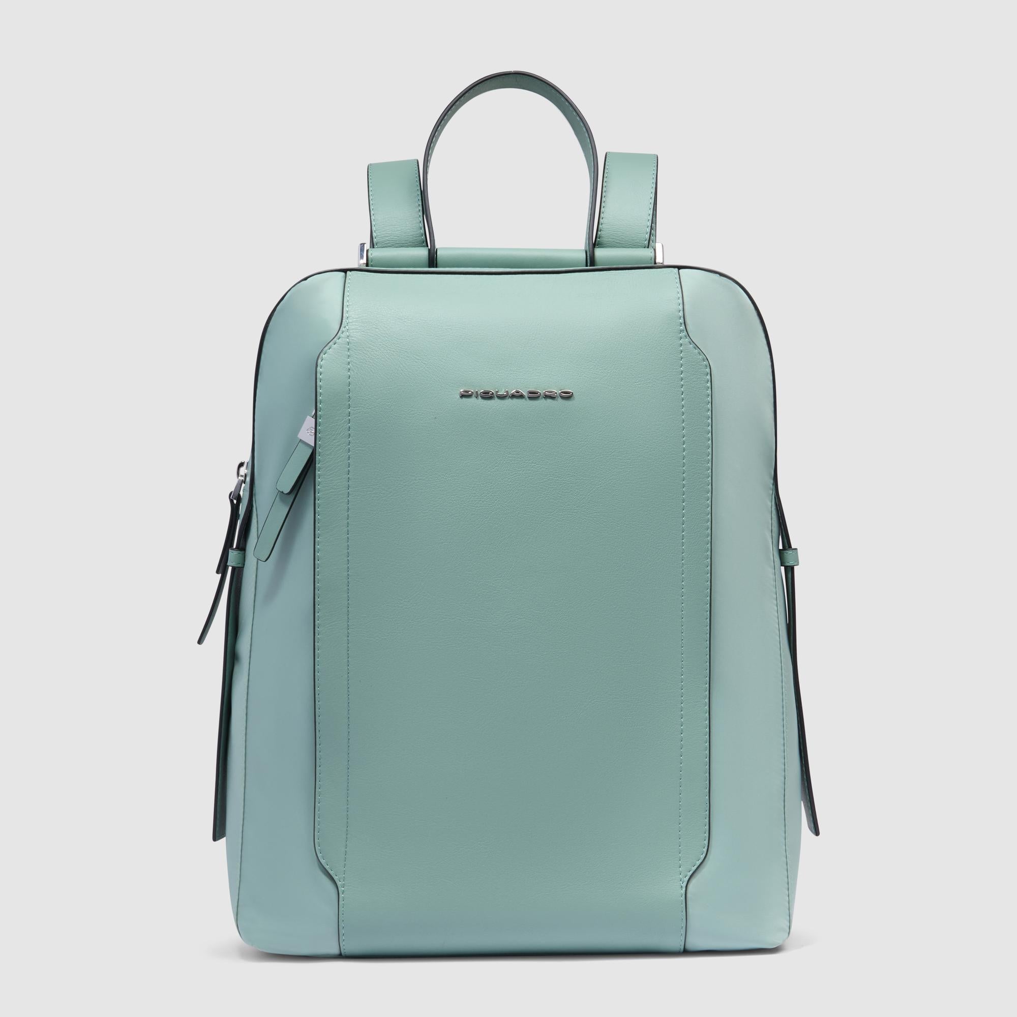 backpack pc leather Women's laptop backpack 14"
