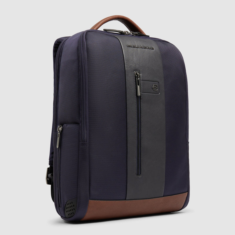 Zaino uomo porta pc 15,6" in tessuto riciclato