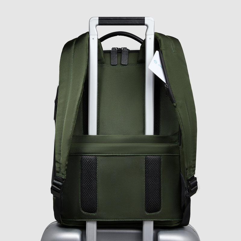 Computer backpack 15,6" in recycled fabric