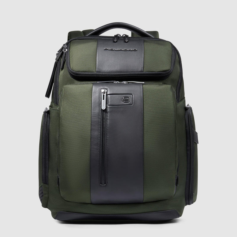 Laptop backpack 15,6" in recycled fabric
