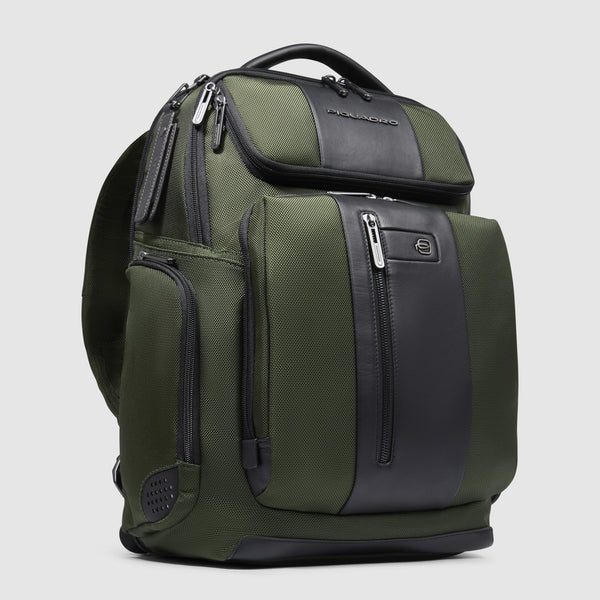 Laptop backpack 15,6" in recycled fabric