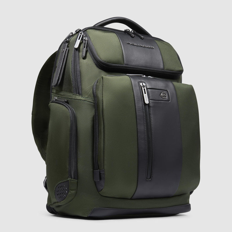 Laptop backpack 15,6" in recycled fabric
