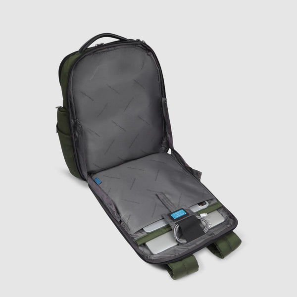 Laptop backpack 15,6" in recycled fabric