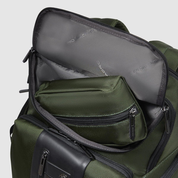Laptop backpack 15,6" in recycled fabric