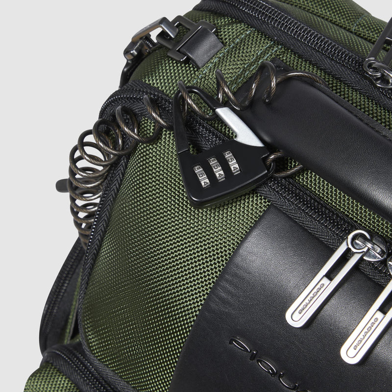 Laptop backpack 15,6" in recycled fabric