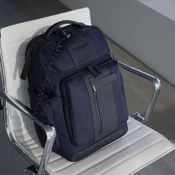 Mochila para ordenador y iPad® en tejido reciclado