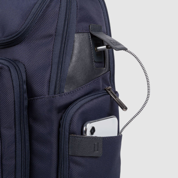 Mochila para ordenador y iPad® en tejido reciclado
