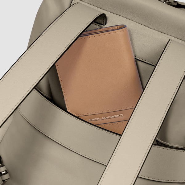 Women’s backpack for iPad® in recycled textile - 4