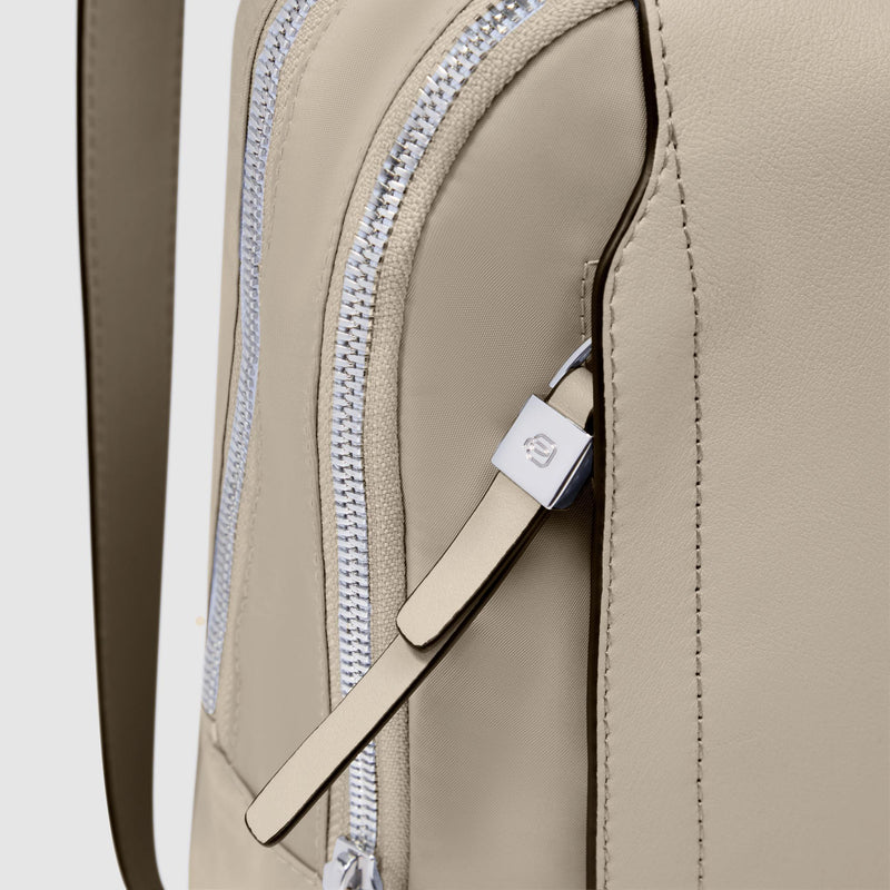 Women’s backpack for iPad® in recycled textile