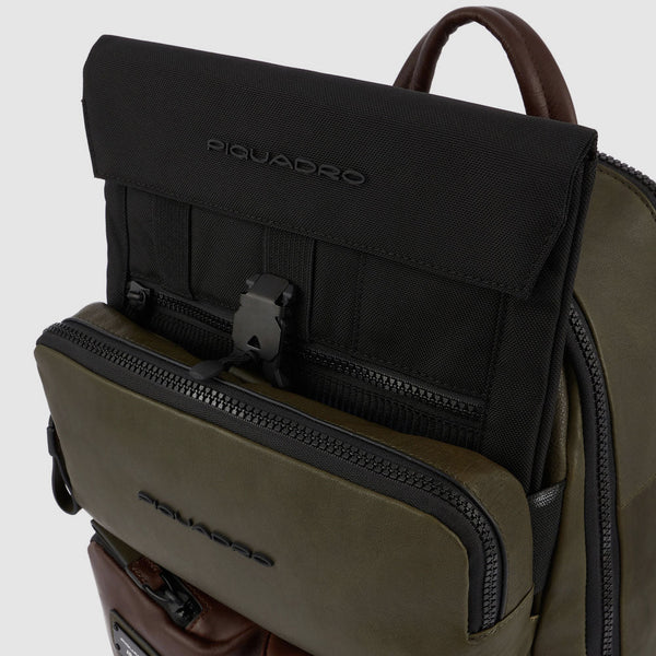 Laptop backpack 14" with waterproof cover