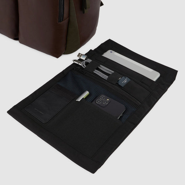 Laptop backpack 14" with waterproof cover