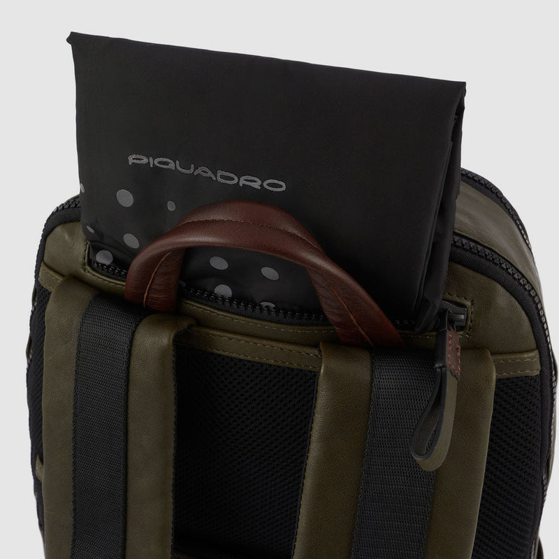 Laptop backpack 14" with waterproof cover