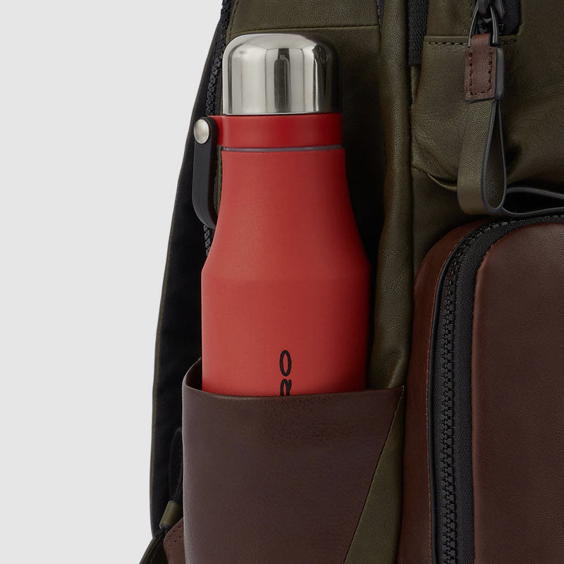 Laptop backpack 14" with waterproof cover