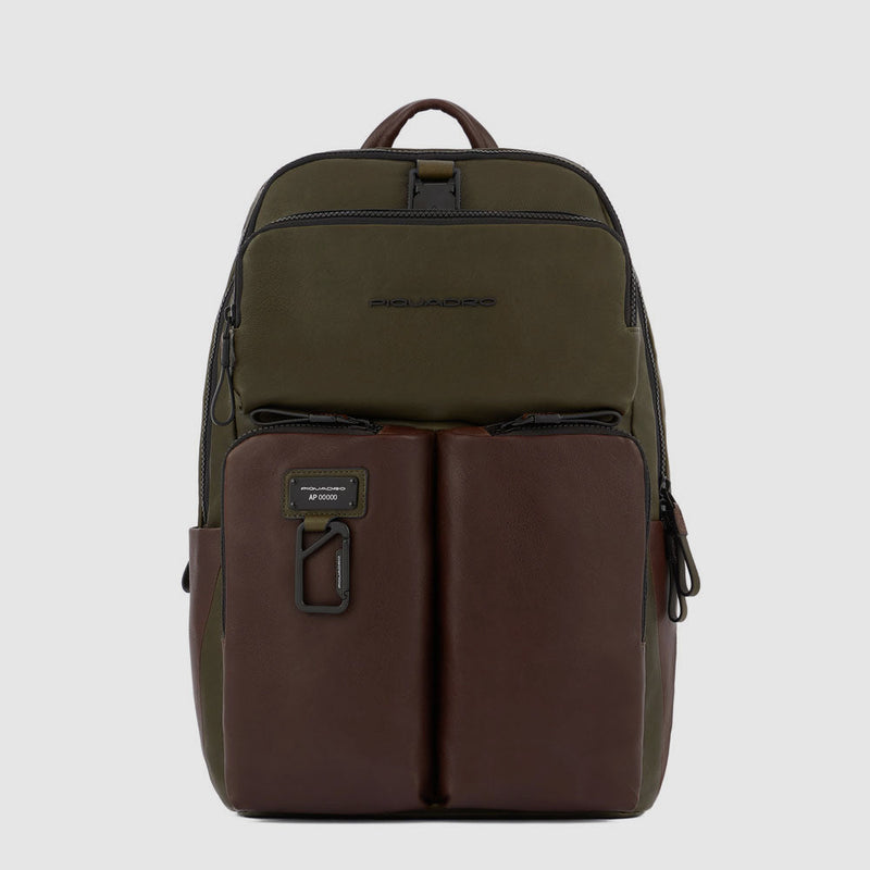 Laptop backpack 14" with waterproof cover