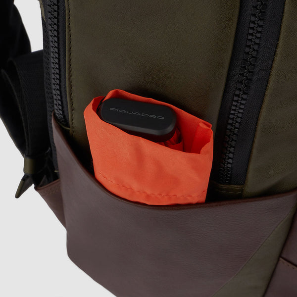 Laptop backpack 14" with waterproof cover