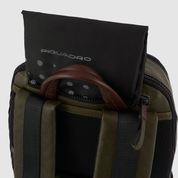 Laptop backpack 14" with waterproof cover