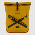 Roll-Top Leather Backpack for 15.6" Laptop