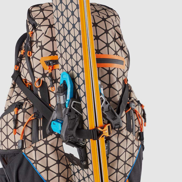 Ski mountaineering and trekking backpack
