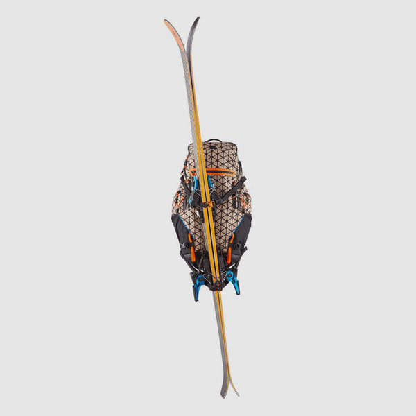 Ski mountaineering and trekking backpack