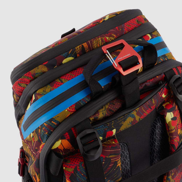 Ski mountaineering and trekking backpack