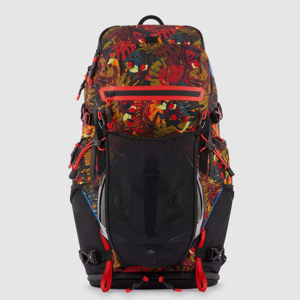 Ski mountaineering and trekking backpack