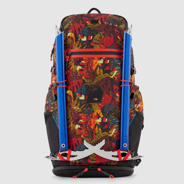 Ski mountaineering and trekking backpack