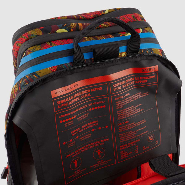 Ski mountaineering and trekking backpack