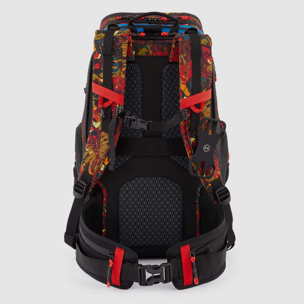 Ski mountaineering and trekking backpack