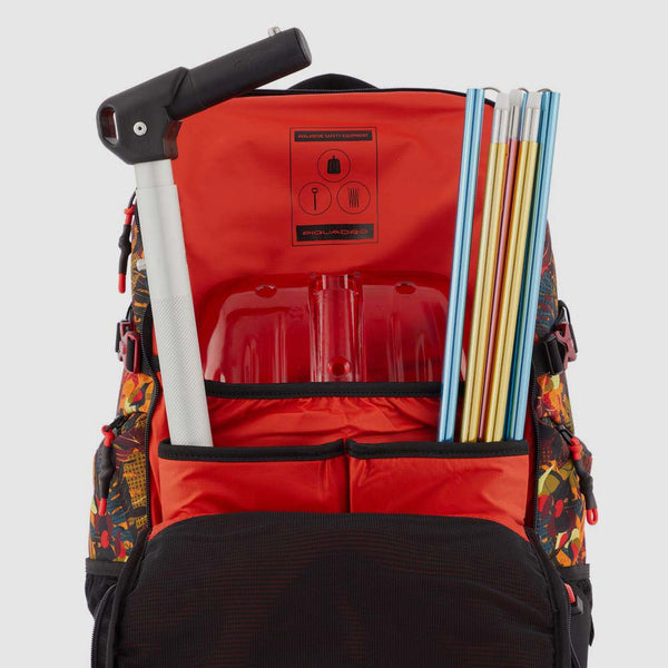 Ski mountaineering and trekking backpack