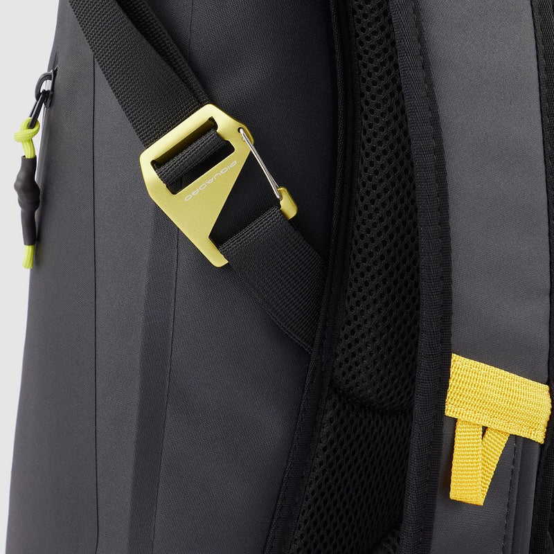 waterproof backpack with latch roll top,