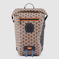 Waterproof Roll Top Backpack in Recycled Fabric